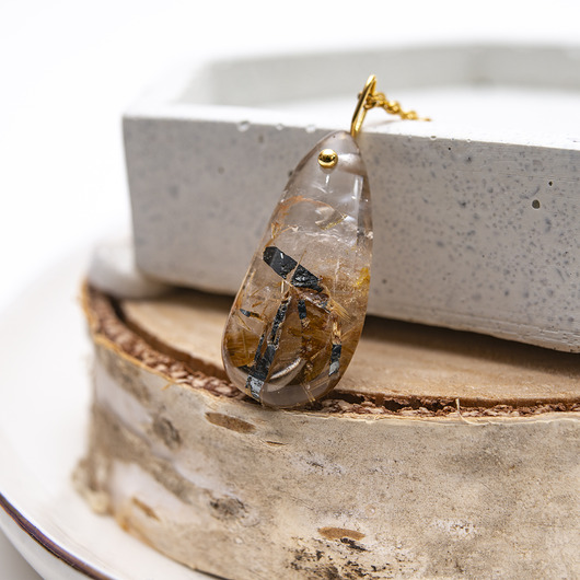 złote naszyjniki Calypso - Magia Miedzianej Burzy - unikat