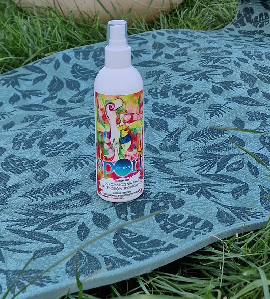 akcesoria dla niej Naturalny spray do czyszczenia mat i akcesoriów sportowych - SPORT