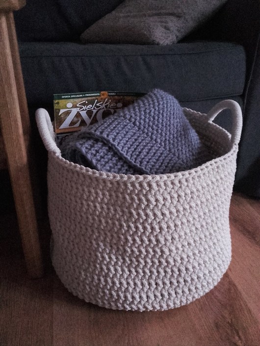 Kosz Mega Light Grey LucyandKucy