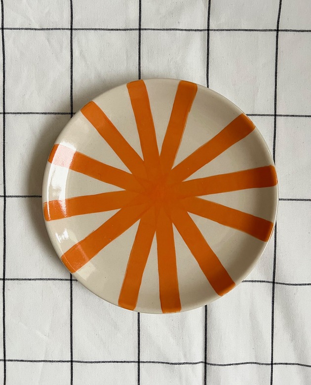 talerze, miski Talerz ceramiczny Positano