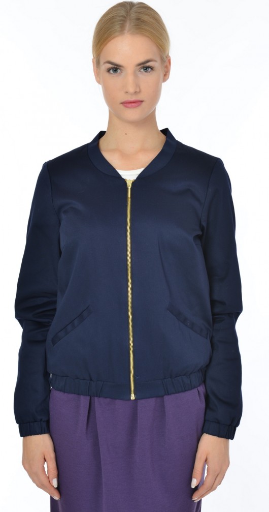 marynarki damskie Elegancki Bomber Jacket