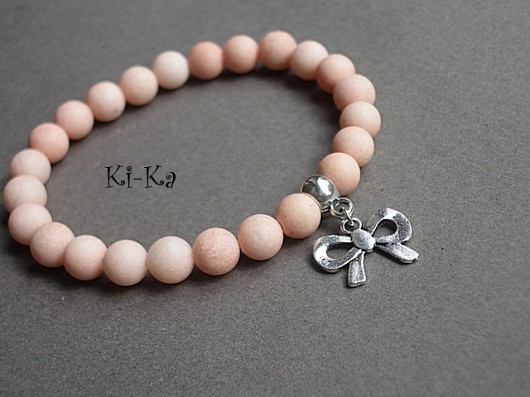 Nude and beige 2  - bransoletka KiKa pracownia