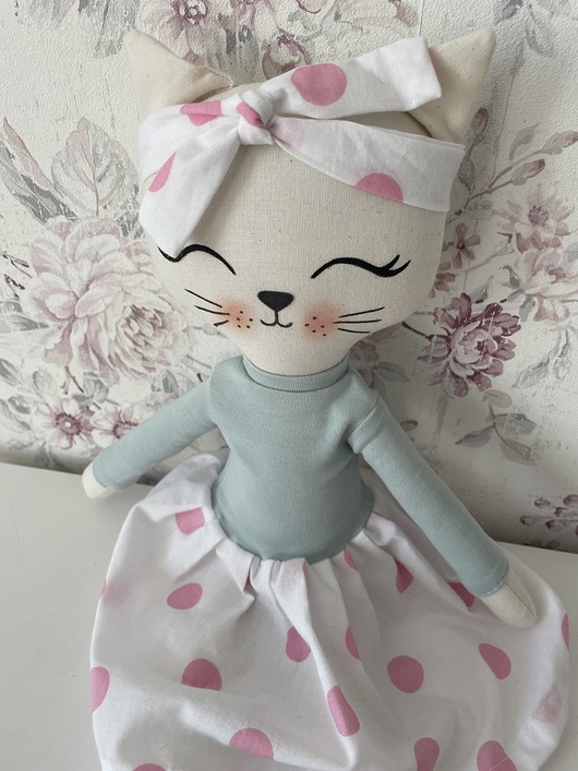 Maskotka Kotek Rozalka 60 cm GroKo Design