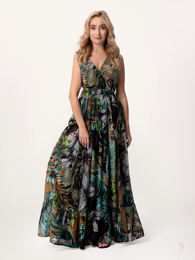 sukienki maxi damskie Sukienka Secret Garden No.1