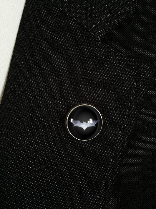 biżuteria męska Batman - wpinka do marynarki - 0252