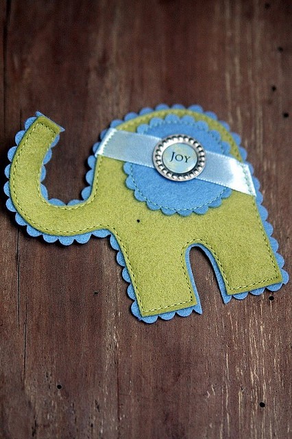 Good Luck Elephant {Joy} made by agah