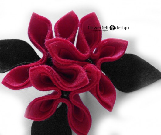 czerwonoczarna FlowerFelt Design