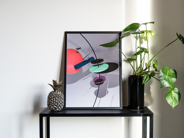 Plakat 3D Grafika Geometria zemeatelier
