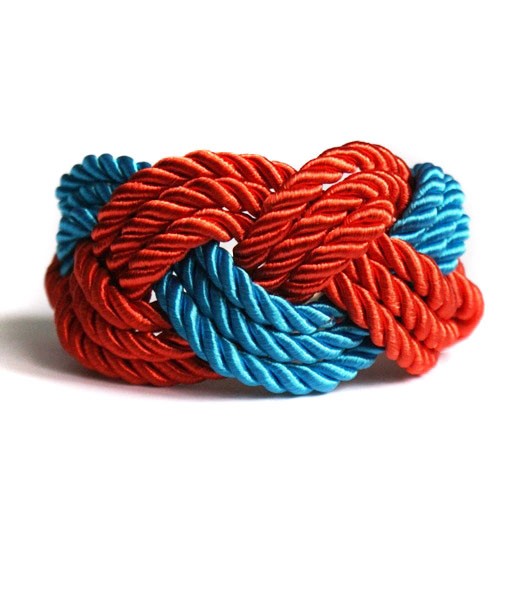 szeroka bransoletka TURQUOISE&RED kaktusia
