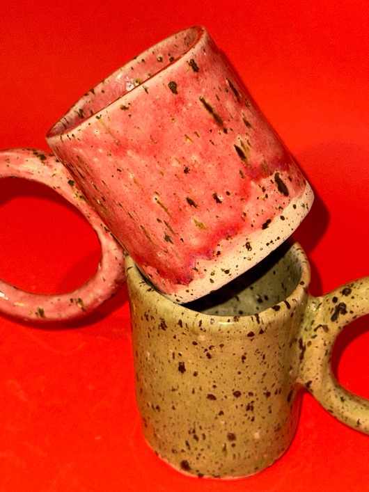 kubki Kubek ceramiczny 120 ml handmade