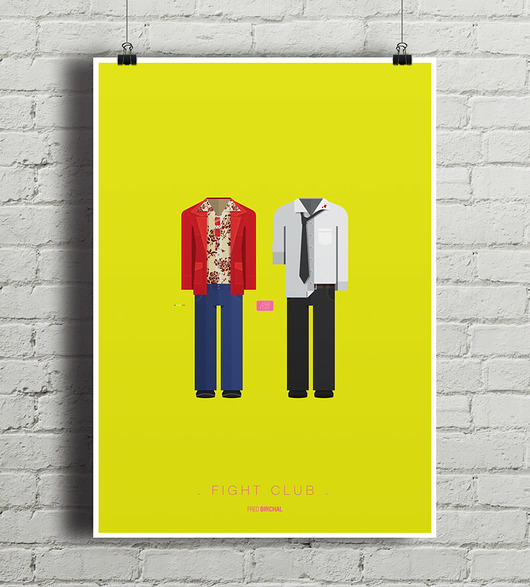 Plakat Fight Club  minimalmill