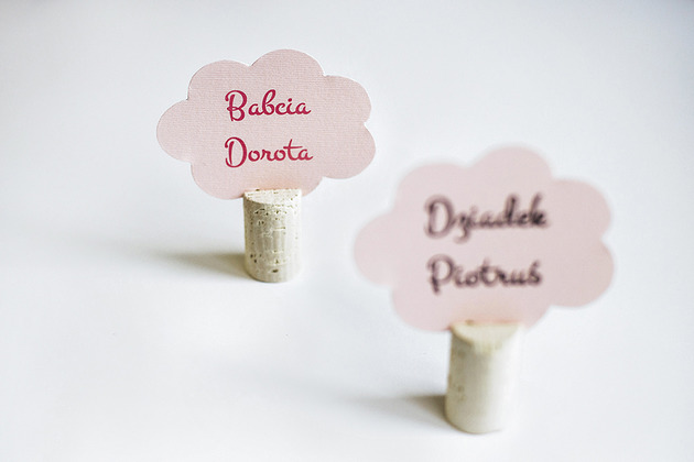 akcesoria dziecięce - różne Winietki na korku CLASSIC