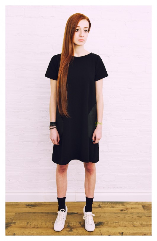sukienka A-dress czarna S/M STREETCODE