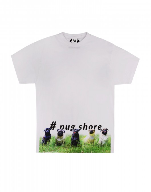 T-shirt girl/boy "#pug shore"  Kozacki Mops