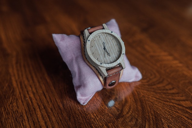 Zegarek drewniany Damski Handmade Projekt ASz