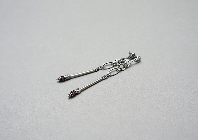 kolczyki srebrne Kolczyki srebrne Patyczki vol. 9