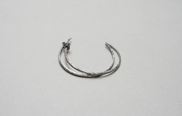 kolczyki wire wrapping Kute koła  /kolczyki/