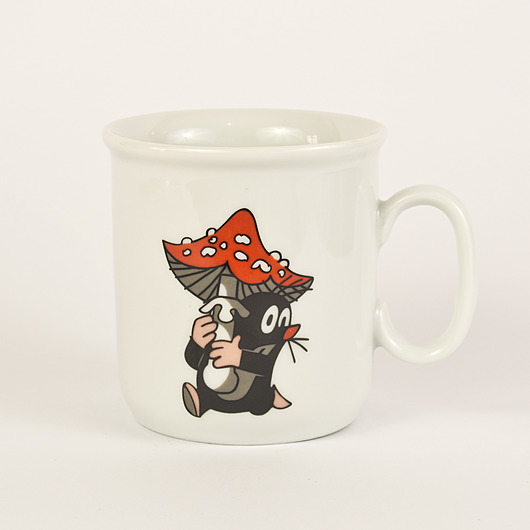 kubki Krecik i muchomor -  kubek porcelanowy