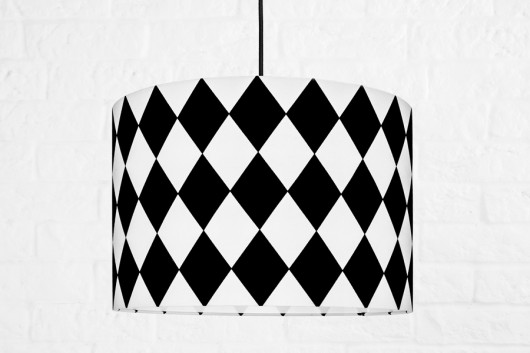 Lampa sufitowa Romby czarne youngDECO
