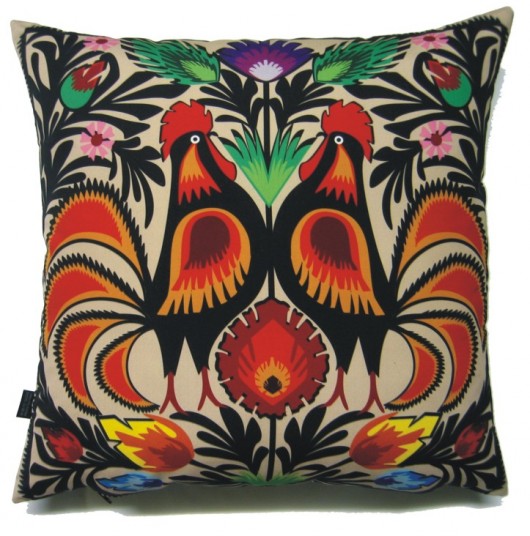 Poduszka dekoracyjna folk Gaul Designs
