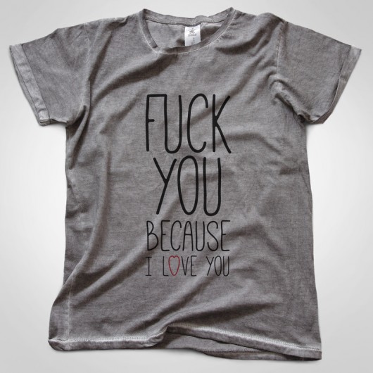 FUCK YOU LOVE męska YURCOV