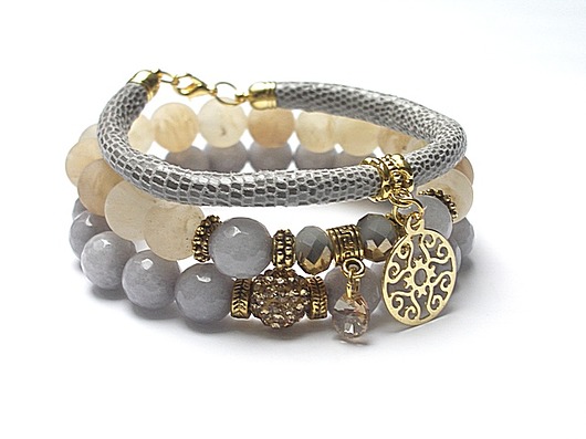   GREY AND CHAMPAGNE VOL. 9 /18-11.2015/ - set KiKa pracownia