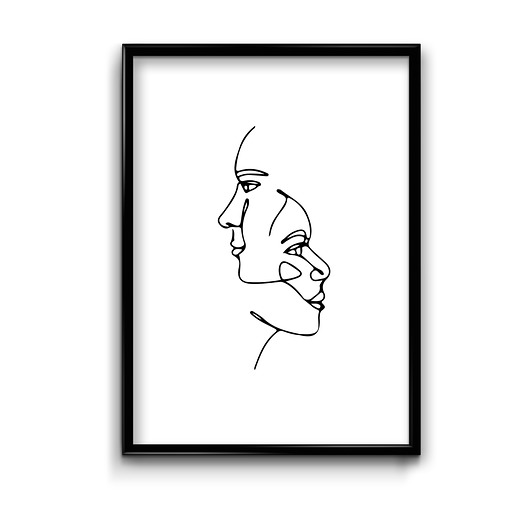 Plakat Lines #8  Bury Lis