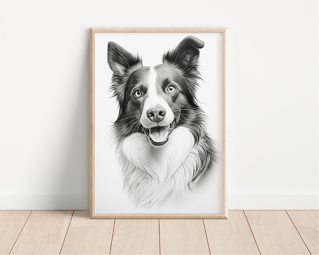 plakaty Plakat border collie