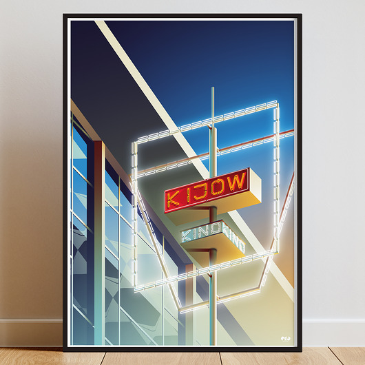 plakaty Plakat Kino Kijów - perełka Krakowskiego modernizmu