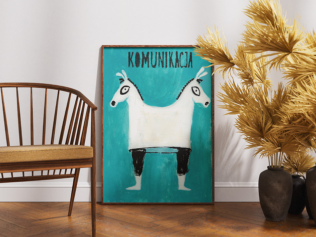 plakaty Plakat komunikacja