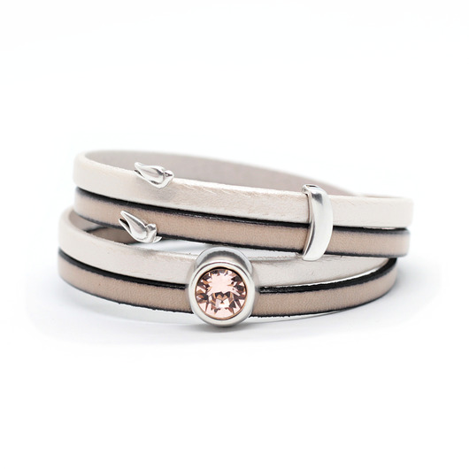Bransoletka Fun Swarovski kość słoniowa Kociokwik Jewelry