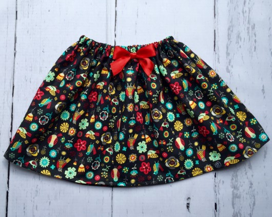 Spódniczka z pięknej bawełny  KG Handmade
