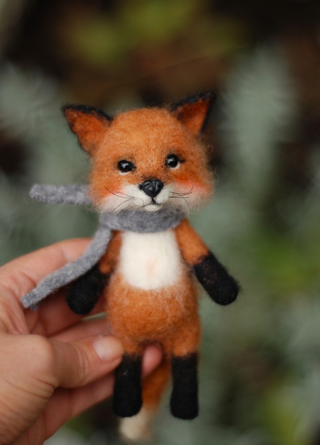 misie i maskotki Lis Miniaturka