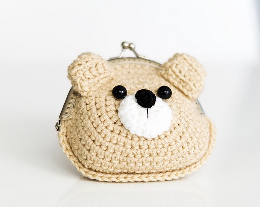 misie i maskotki Portmonetka miś