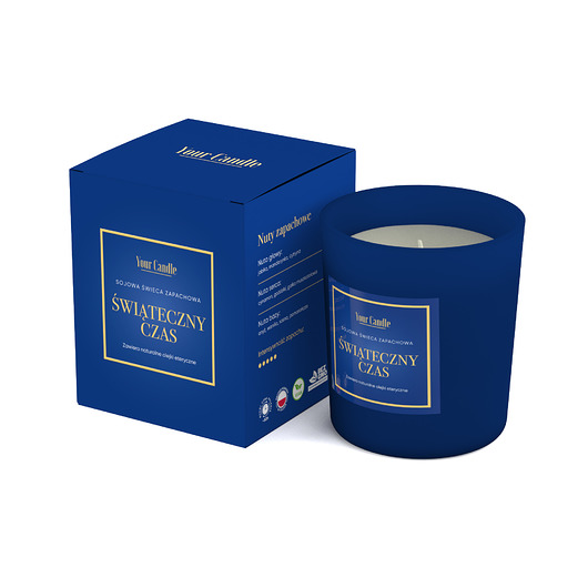świece zapachowe Świeca zapachowa sojowa Świąteczny Czas 210 ml- Your Candle