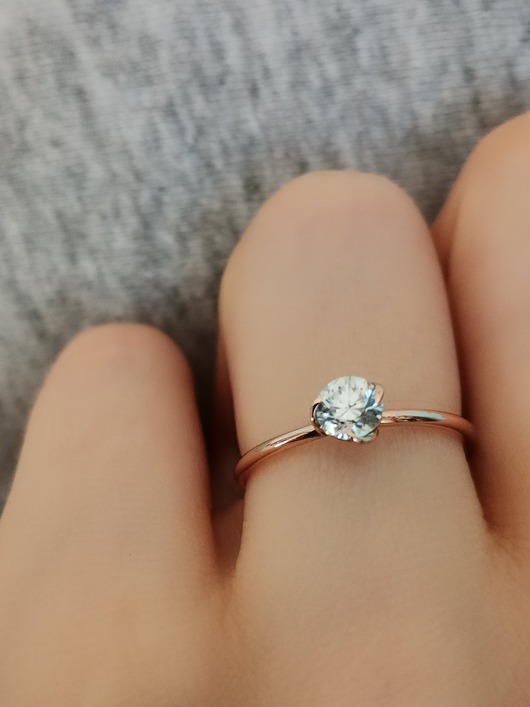 pierścionki zaręczynowe Pierścionek zaręczynowy z diamentem 0.30 ct