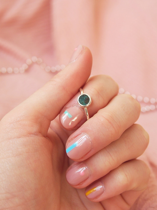 pierścionki złote sea luna