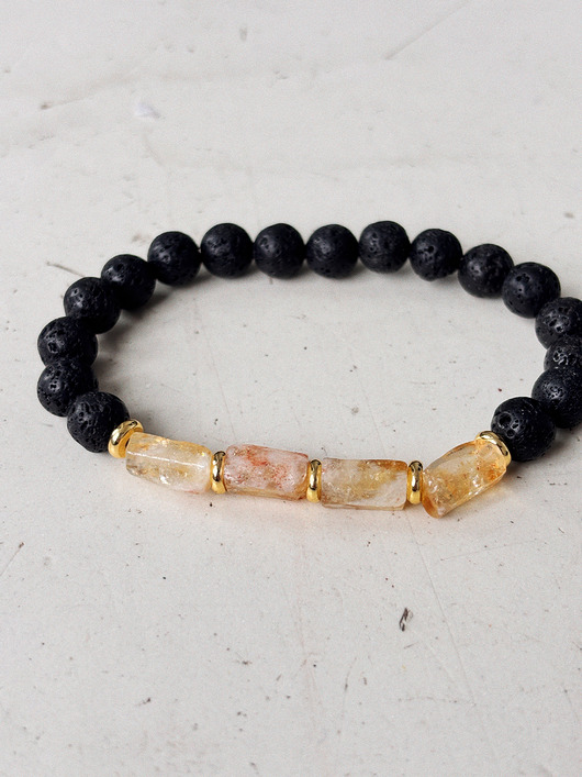 biżuteria męska Bransoletka męska Cytryn