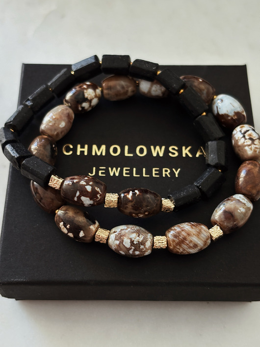 biżuteria męska Zestaw Bransoletek męskich