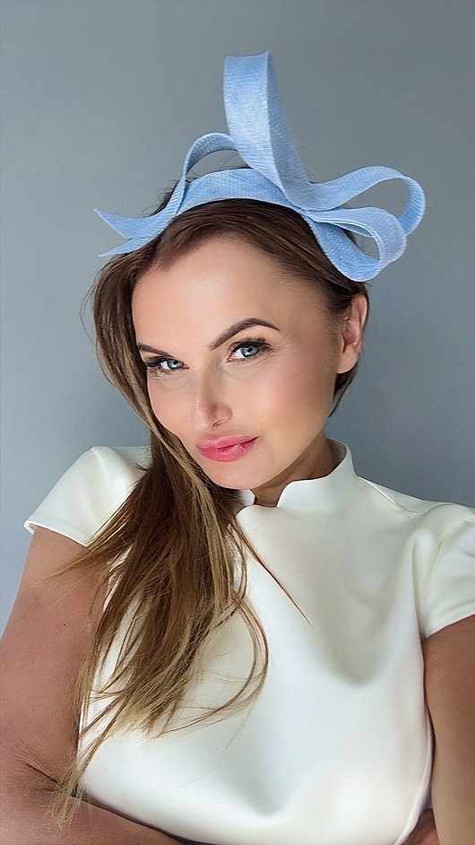 fascynatory Fascynator ELZA pastelowy BŁĘKIT oraz inne kolory