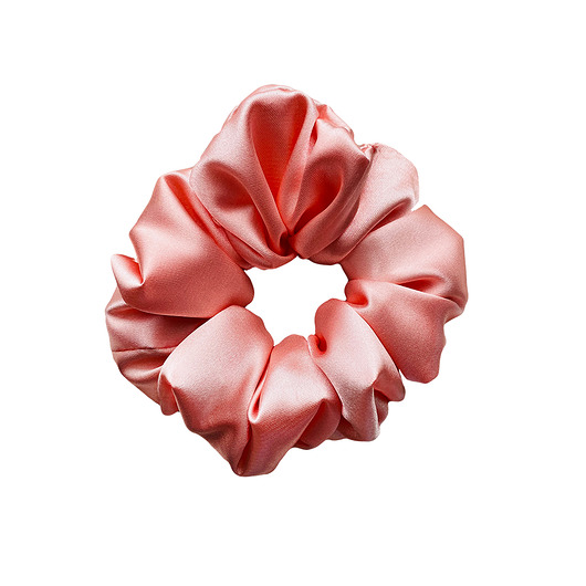 gumki do włosów Satynowa gumka do włosów scrunchie Łosoś RÓŻNE MODELE