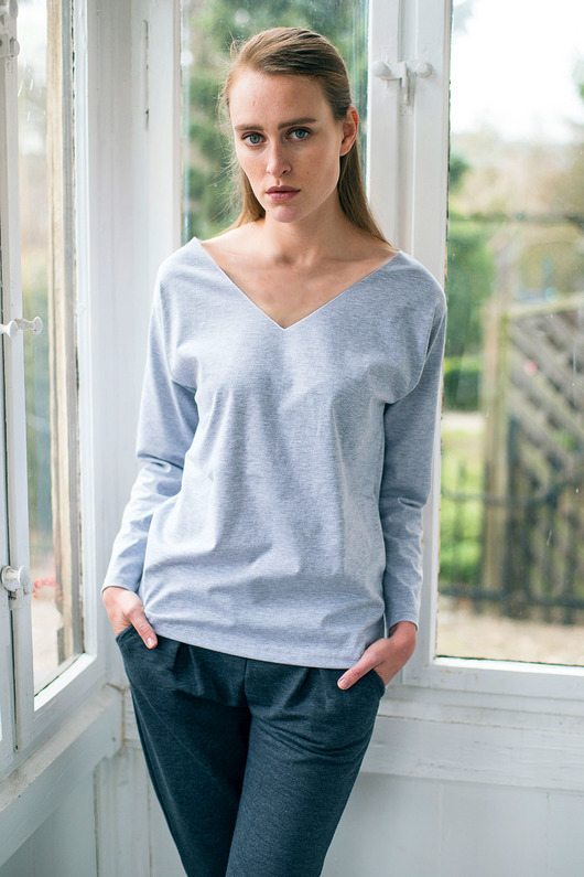 VENICE GREY Bluzka Oversize GAU great as You