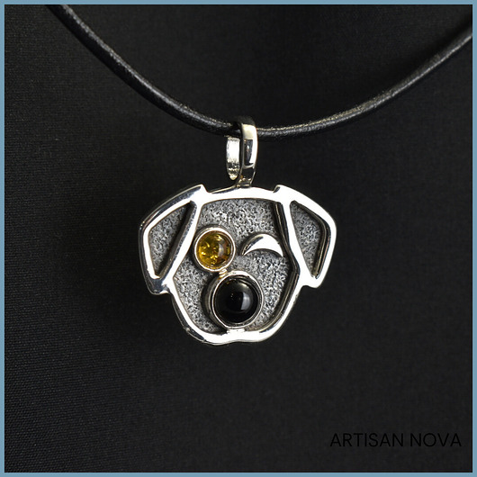 wisiory Amber obsidian