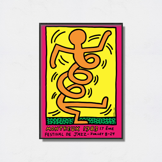 Keith Haring grafika Pas De LArt