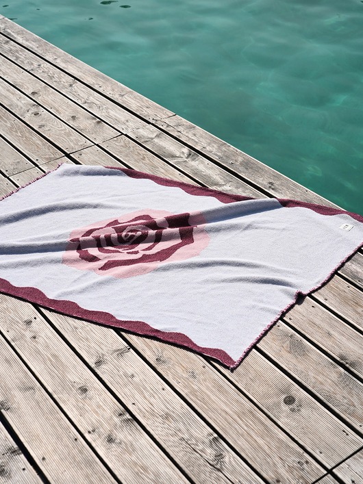 koce i narzuty Koc plażowy ROSE