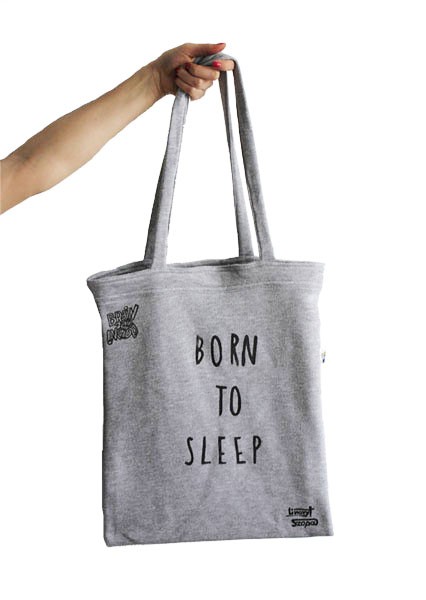 Born to Sleep Bag! Brain Inside