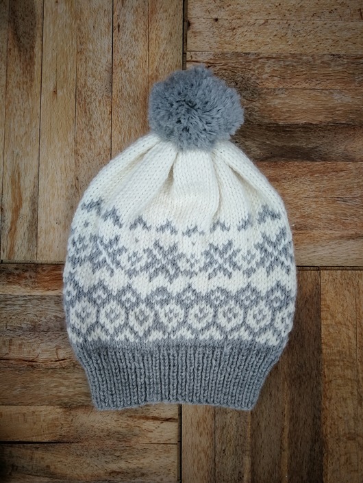 czapki damskie Czapka unisex- organiczna wełna merino 100%.