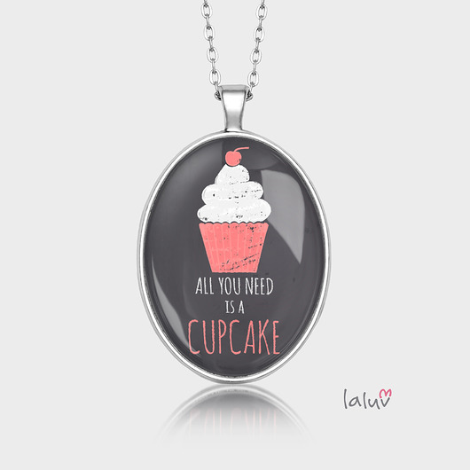 Medalion owalny CUPCAKE laluv