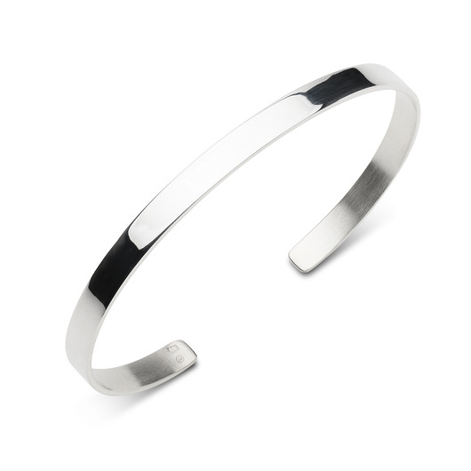 biżuteria męska Męska bransoletka z litego, pełnego srebra 925, szer. 4,0mm