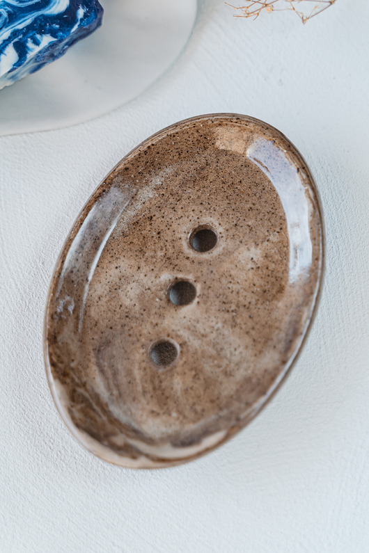 mydelniczki Mydelniczka ceramiczna CRACKLE